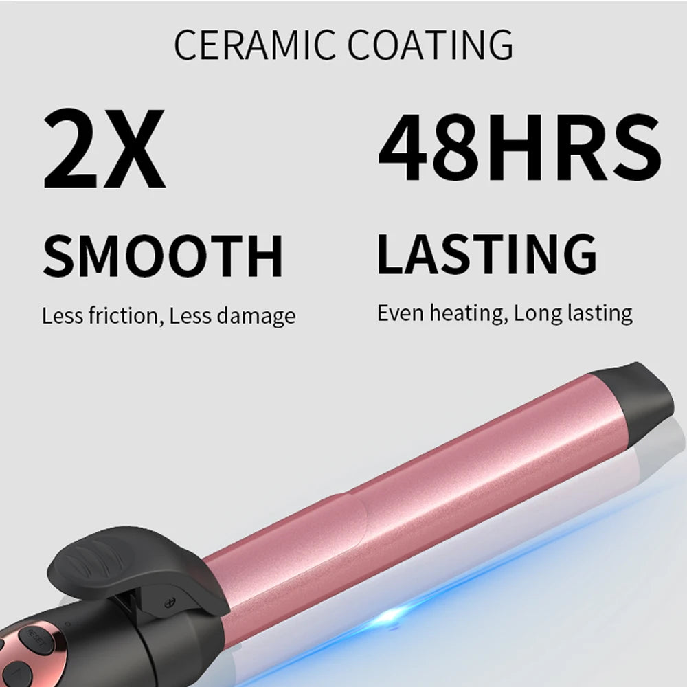 Rizador de pelo eléctrico automático portátil