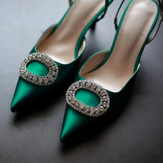 Tacones de punta talla única