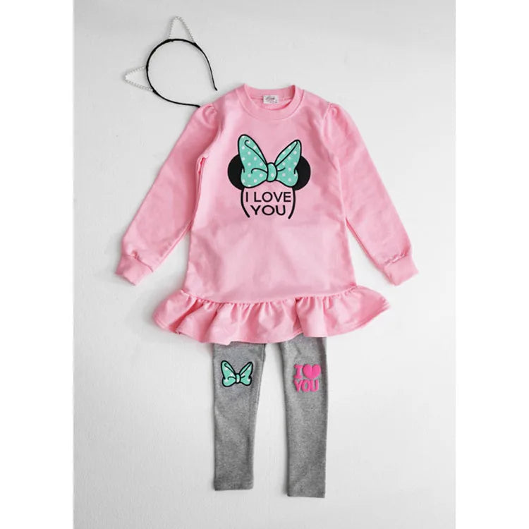 conjunto de ropa para niñas