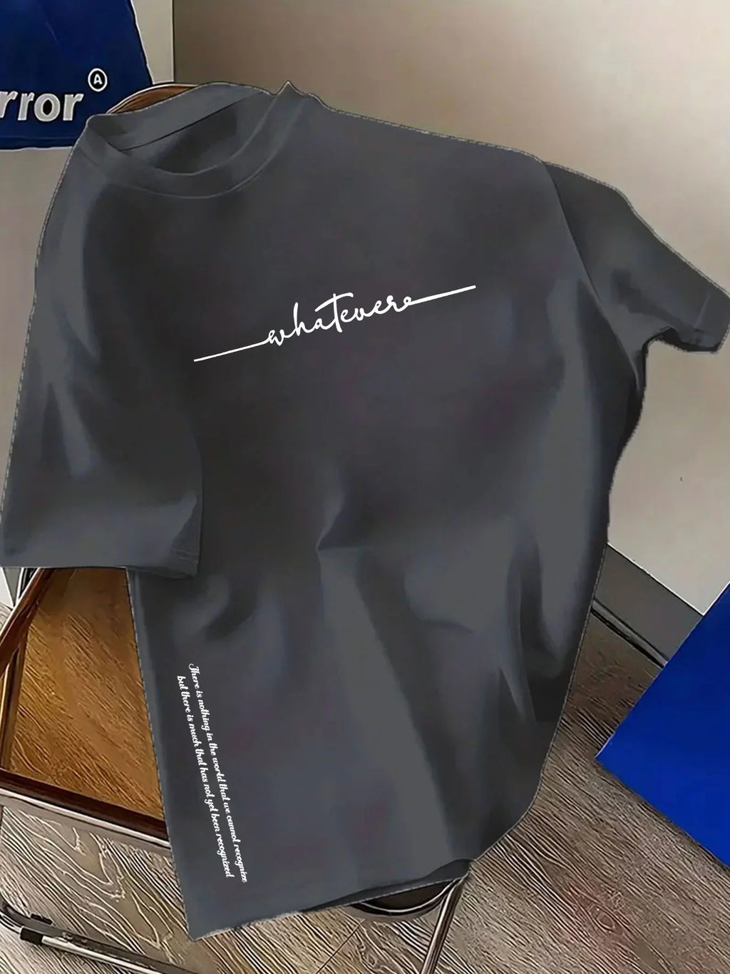 Camiseta hombre holgada
