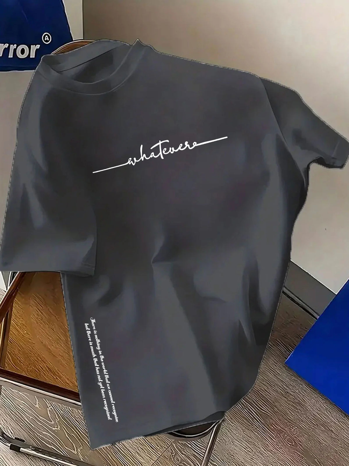 Camiseta hombre holgada