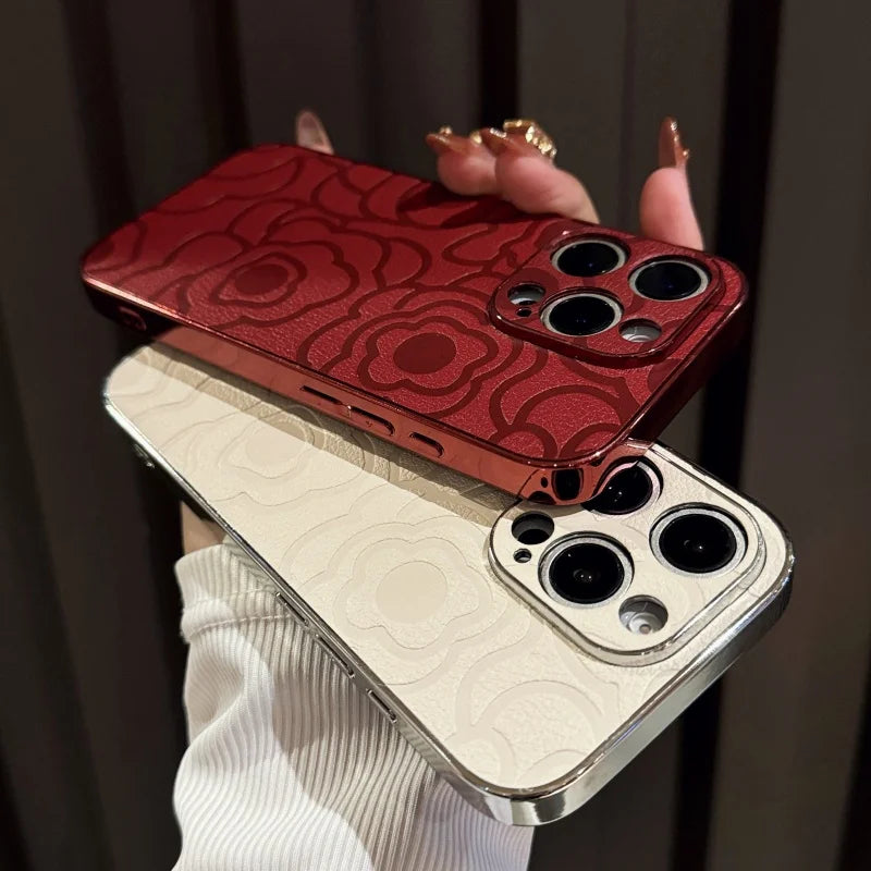Funda de teléfono de piel sintética