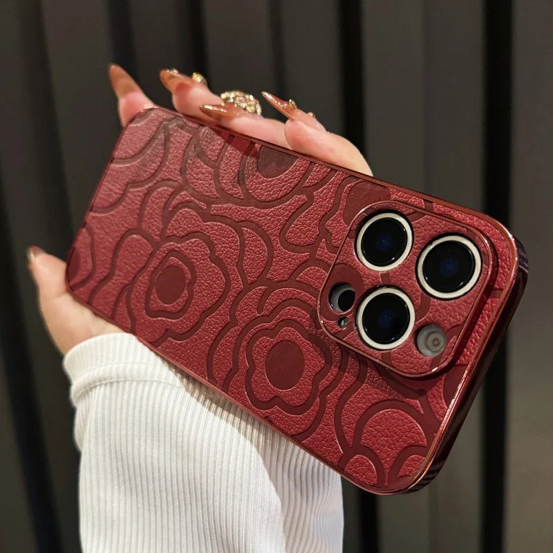 Funda de teléfono de piel sintética