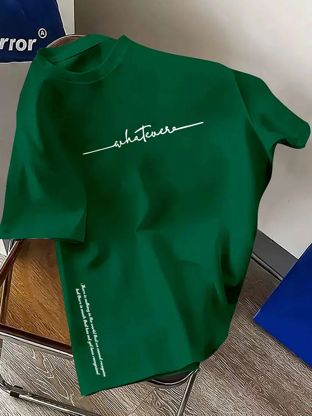 Camiseta hombre holgada