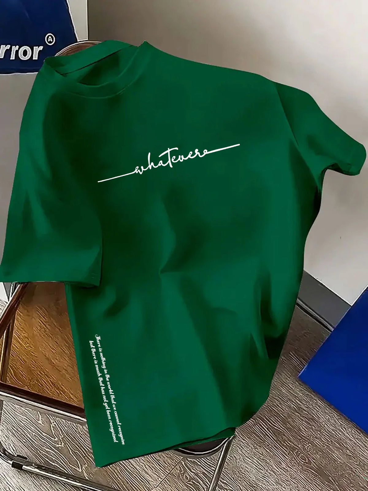 Camiseta hombre holgada
