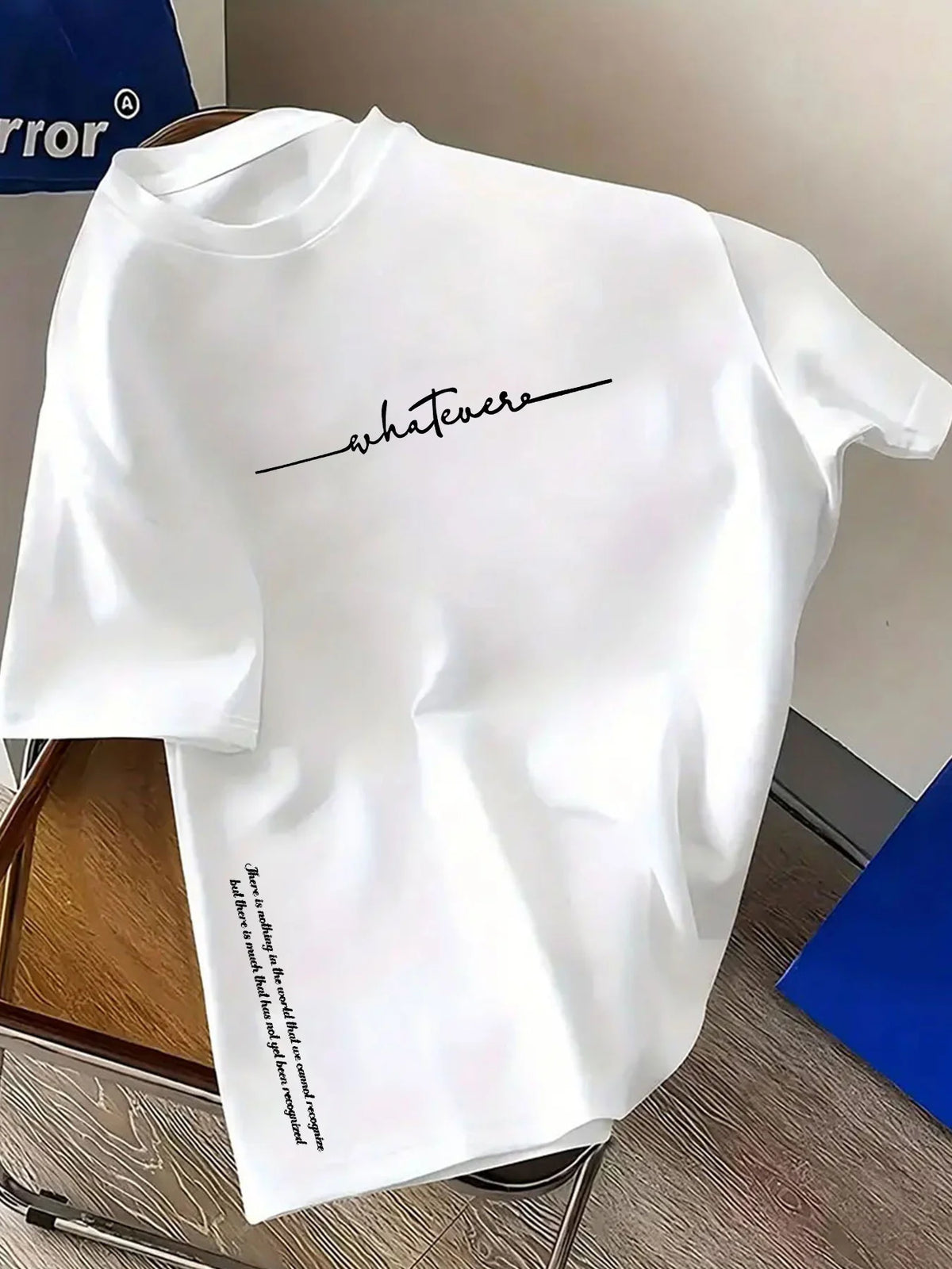 Camiseta hombre holgada