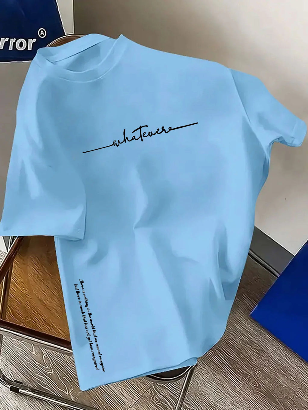 Camiseta hombre holgada