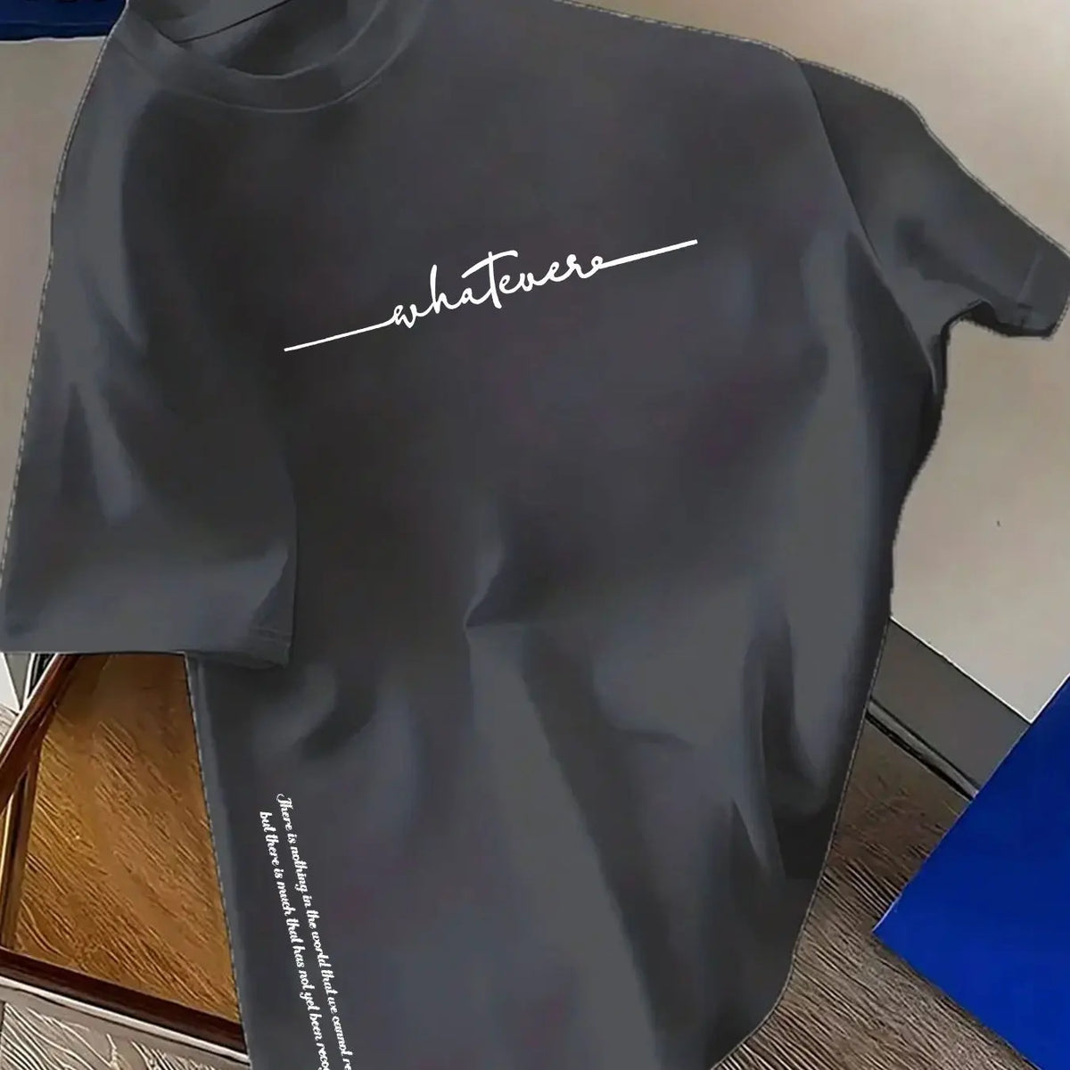 Camiseta hombre holgada