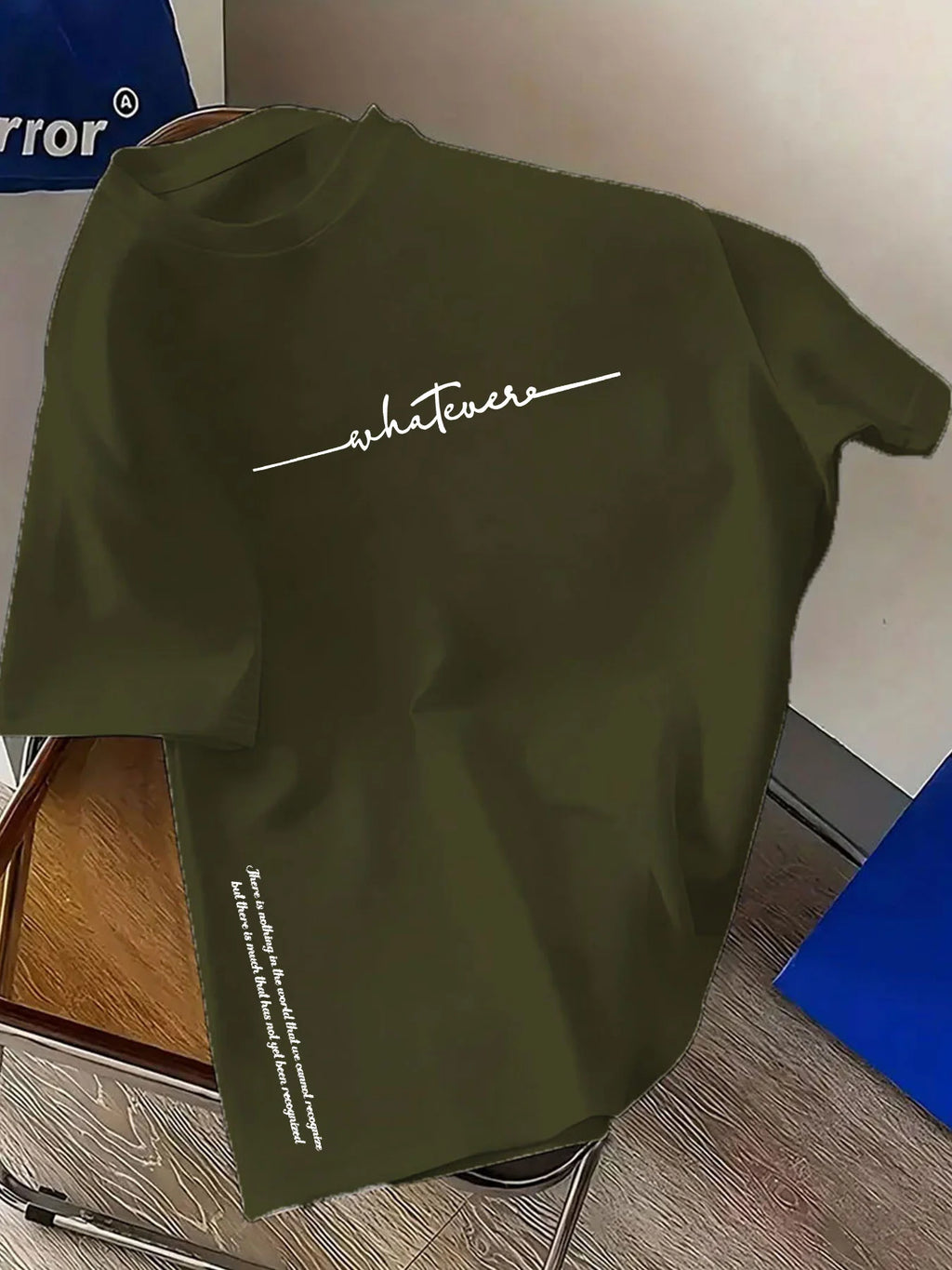 Camiseta hombre holgada