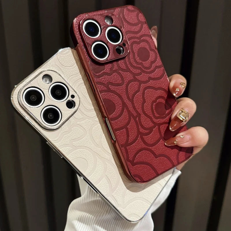 Funda de teléfono de piel sintética